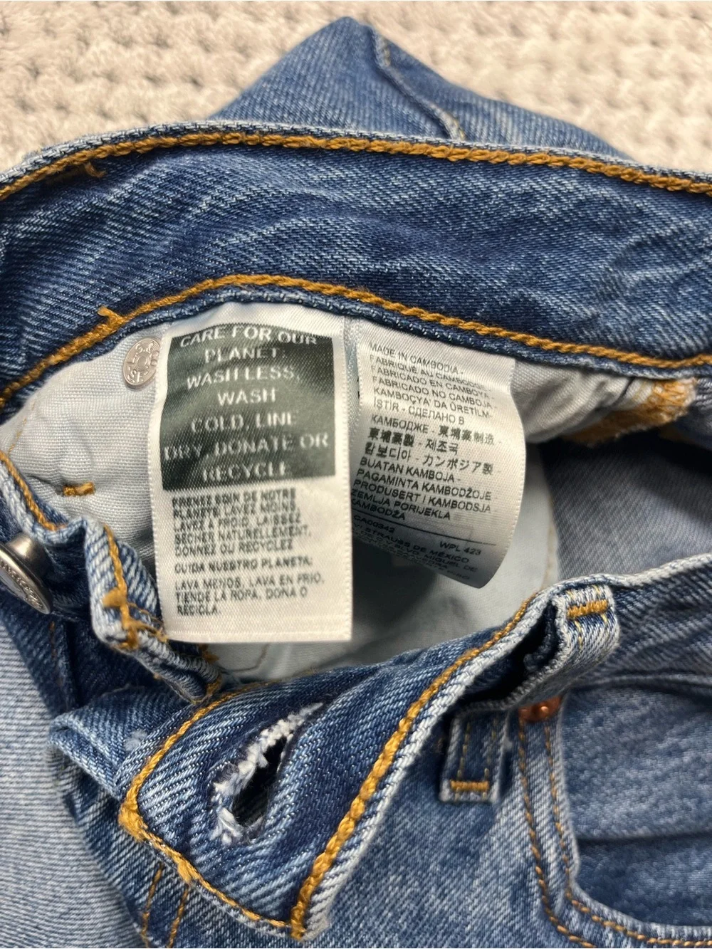 Levi's Relaxed Straight Blue Men's Jeans
